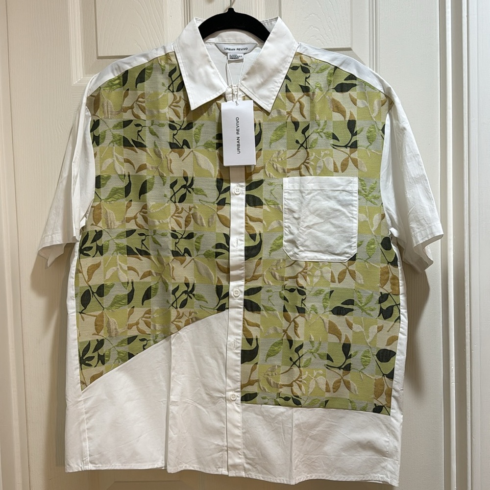 White Shirt Sleeve Shirt